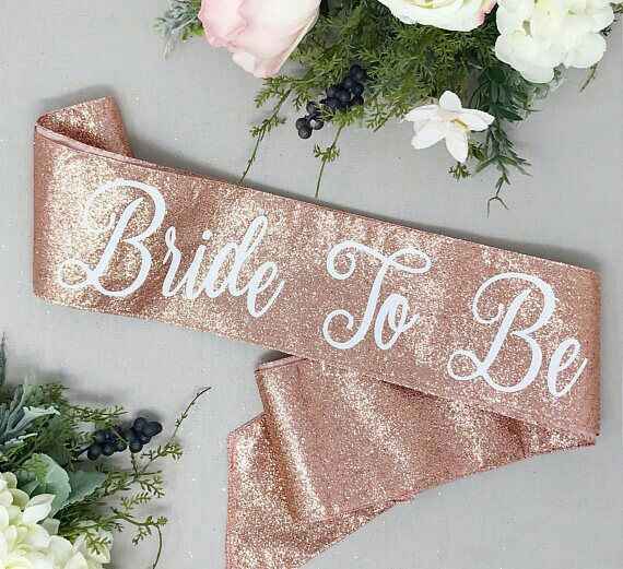 Bandas Bride to be en Rosa - 1