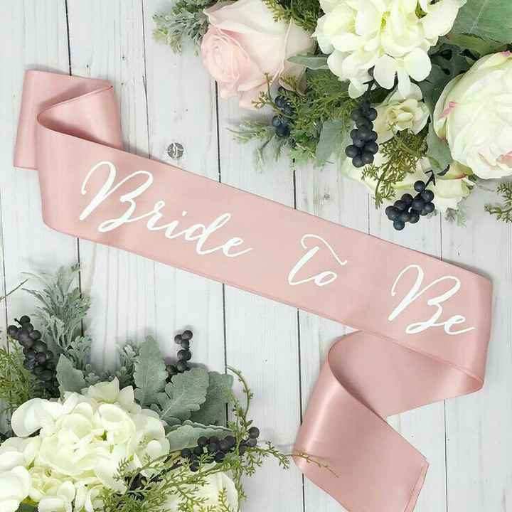 Bandas Bride to be en Rosa - 5