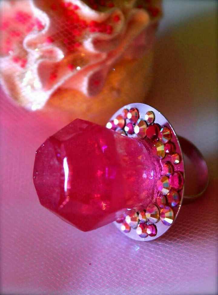 Anillo dulce para Damas en rosa - 4