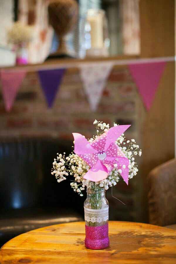 Rehiletes rosa para decorar - 5