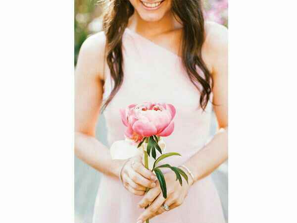 Flor gigante como ramo en Rosa - 12