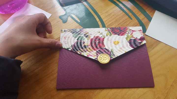 Ya me entregaron la muestra de mis invitaciones!!! - 2