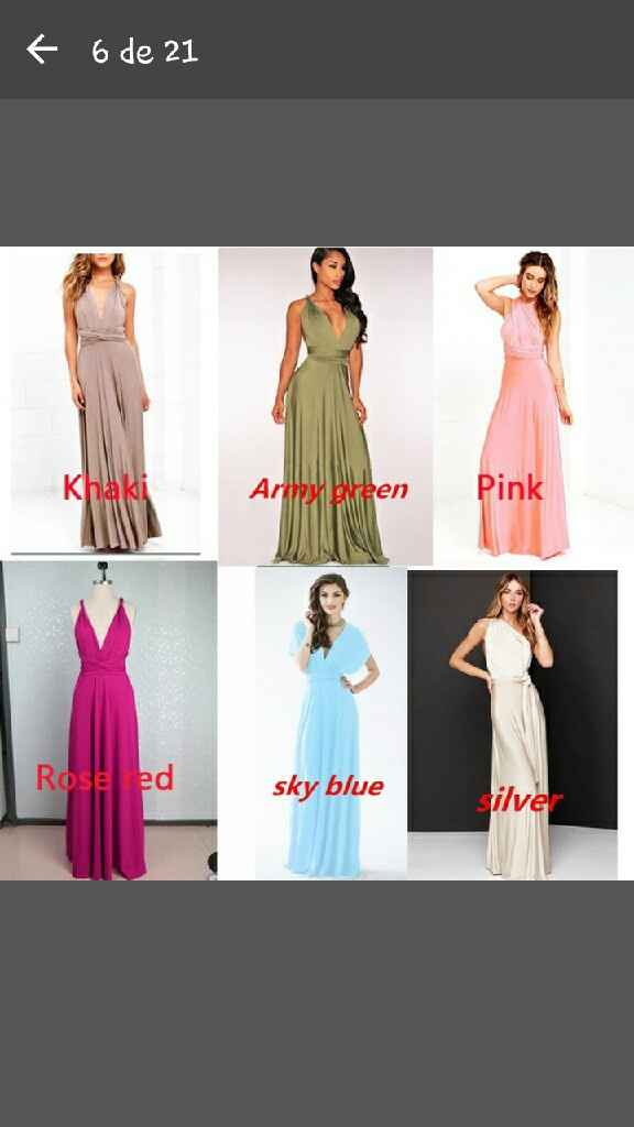 Vestidos para damas en distintas ciudades - 2