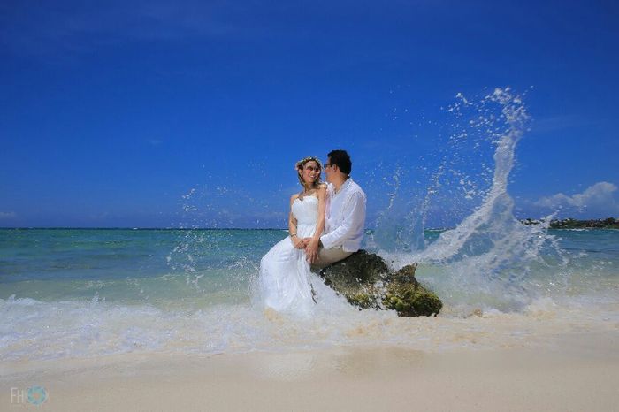 Trash the dress bajo el agua - 1