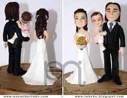 Muñecos para el pastel