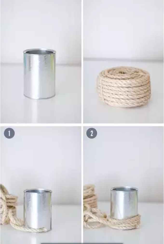 Centros de mesa DIY - 1