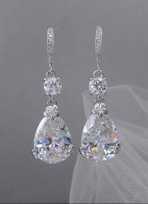 Aretes de novia 👰🏻 - 1