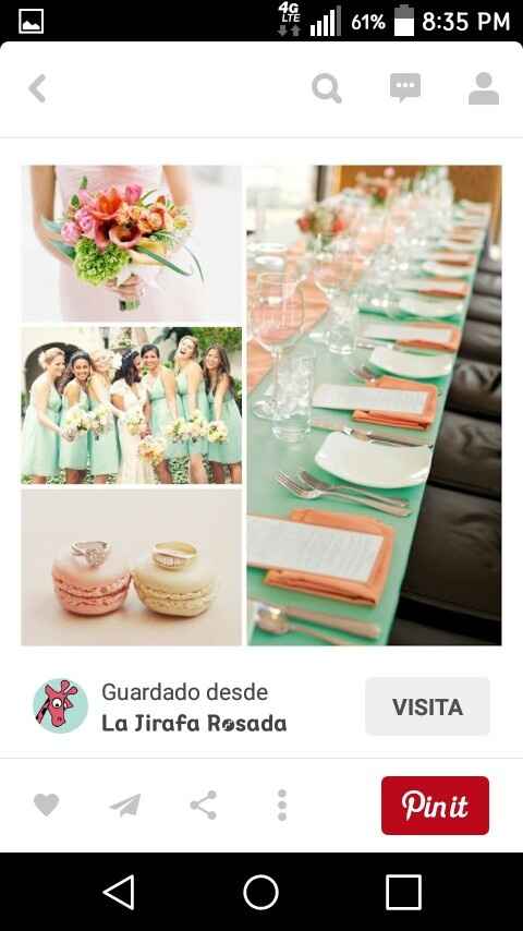 ¡en un dilema! :s  boda color menta o rojo? - 1