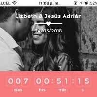 ¿Cuánto falta para que se casen? - 1