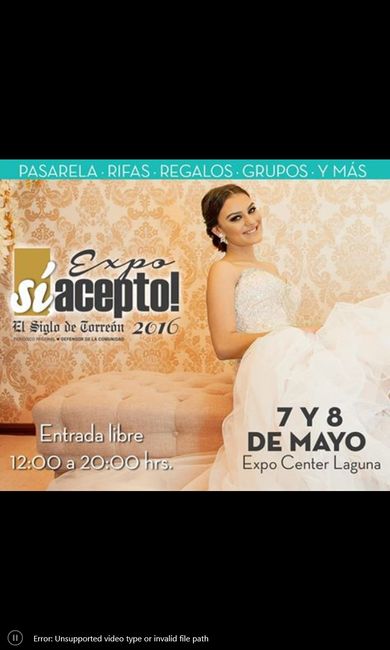 expo si aceptó 