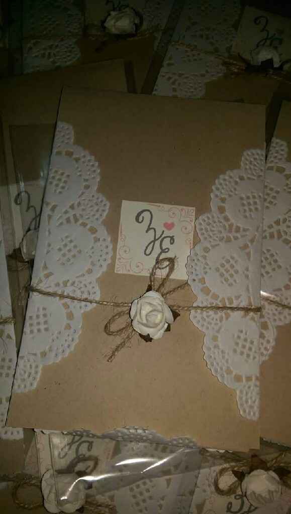 Invitaciones diy de emergencia!!! - 1