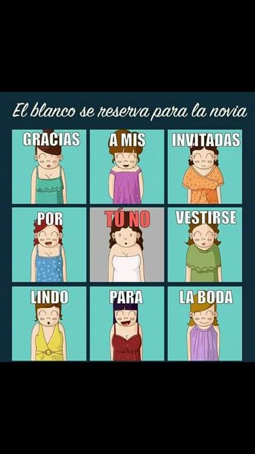  Invitada de blanco?? - 1