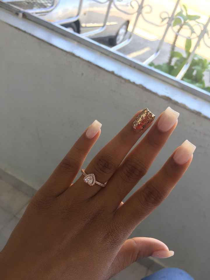 Mi anillo de compromiso🥰 2