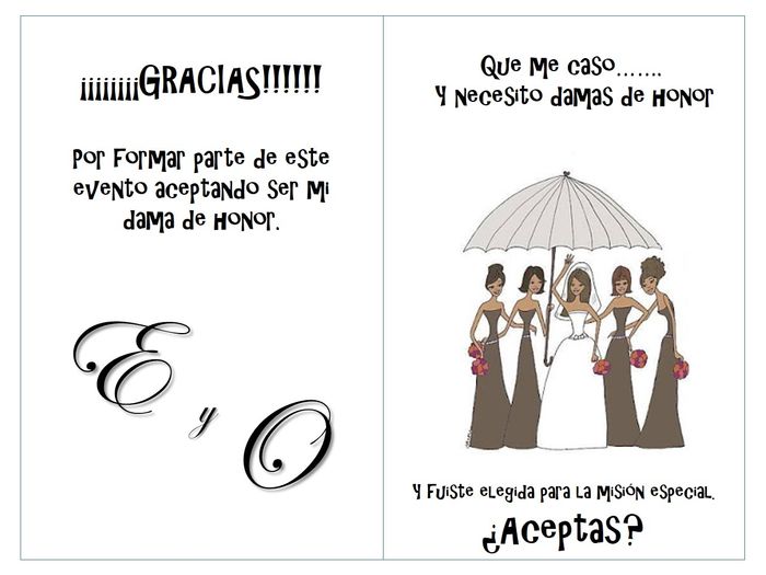 Invitacion de damas 1