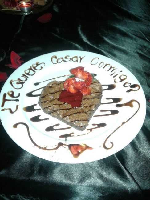 ¿Cómo te pidió que te casaras con él? - 1