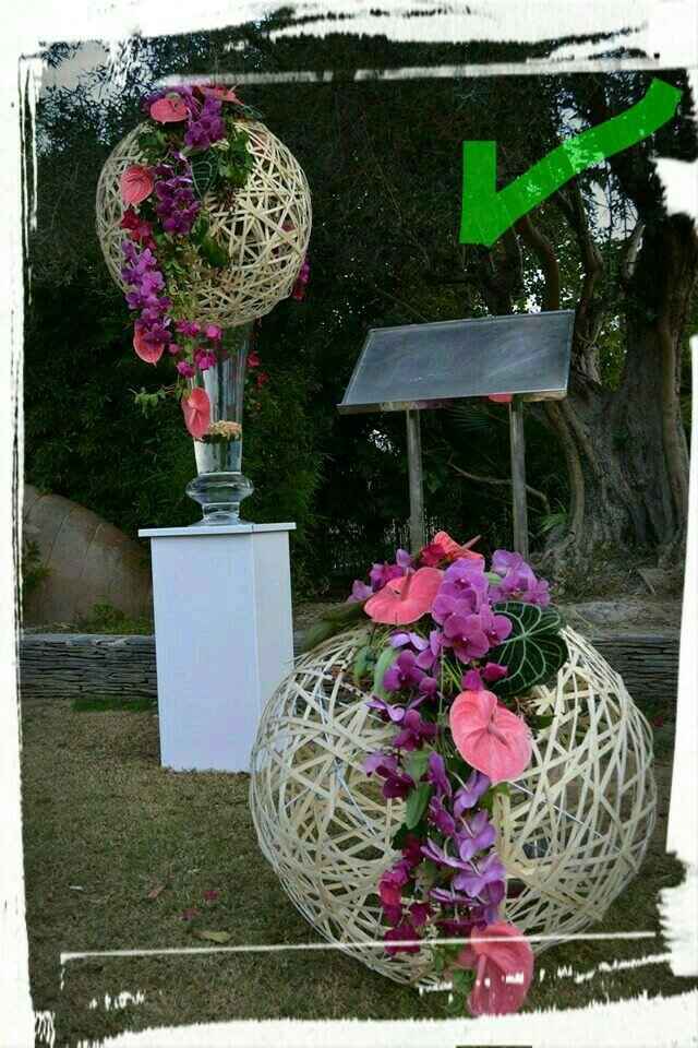 ¿Cómo decorarás el lugar de la recepción? - 3