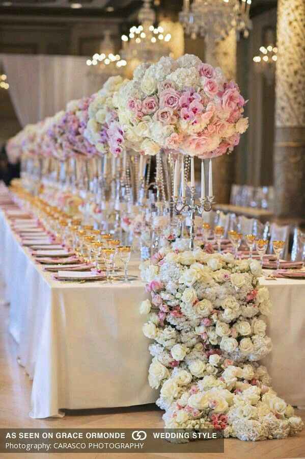 Colores de boda en rosa, dorado y ginda - 2