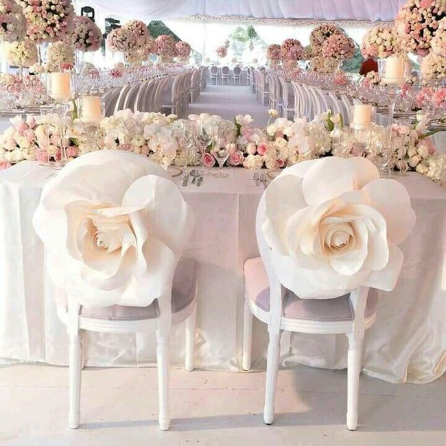 Colores de boda en rosa, dorado y ginda - 3