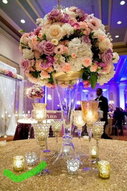 Colores de boda en rosa, dorado y ginda - 11
