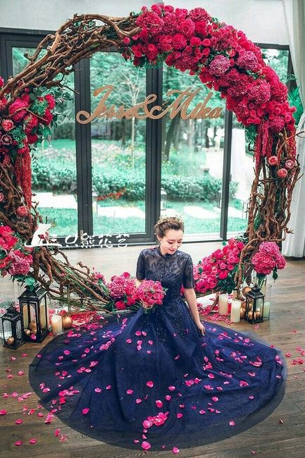 Colores de boda en rosa, dorado y ginda - 12
