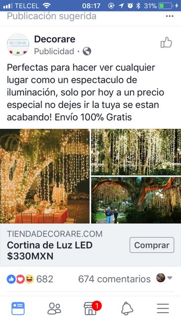  cortinas luces led - 1