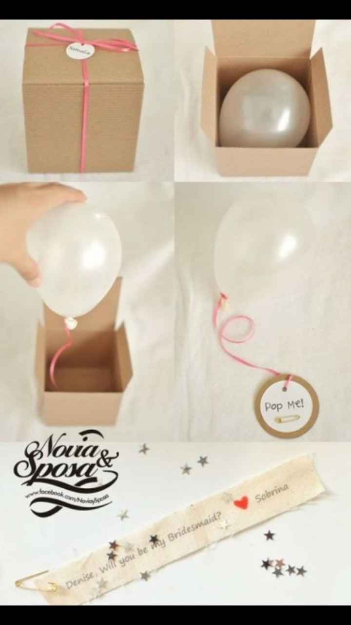 Ideas de invitaciones para damas de honor - 4