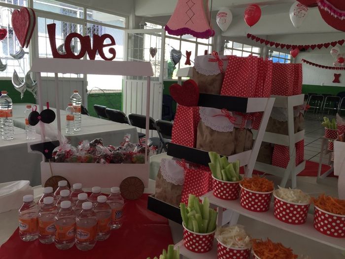 Mi despedida...... mesa de botana - 6