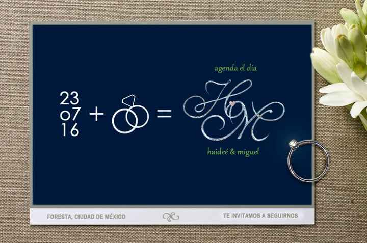 Mi save the date!!