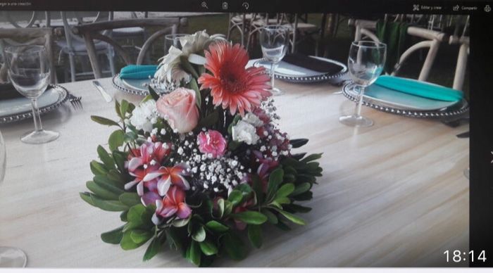 Centros de mesa elegidos - 1