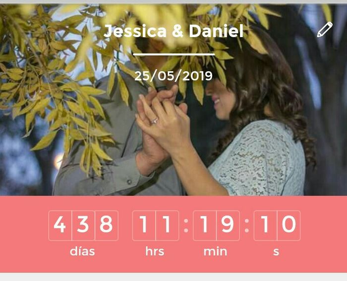 ¿Cuánto falta para que se casen? - 1