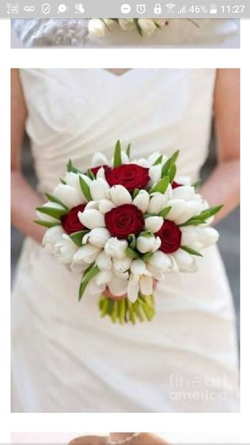 Ramo de novia con tulipanes - 1
