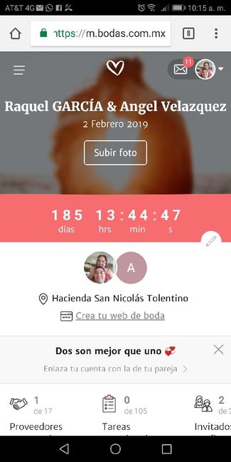 Mi número mágico Raquel 