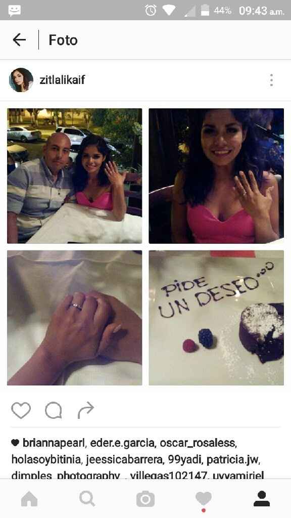¿Ya presumiste tu anillo de compromiso? - 1