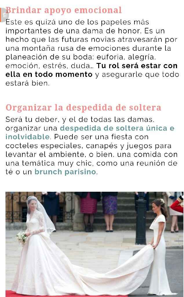 Que hacer con las damas de honor? - 3