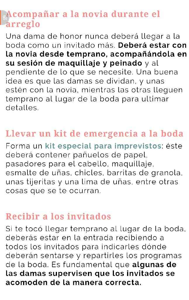 Que hacer con las damas de honor? - 4