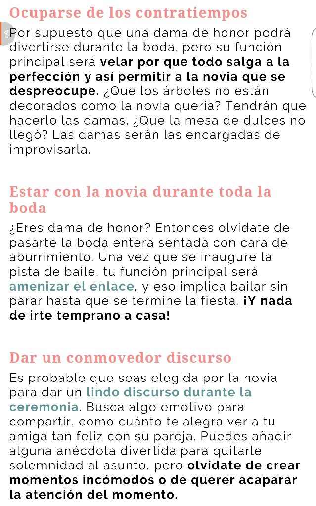 Que hacer con las damas de honor? - 5