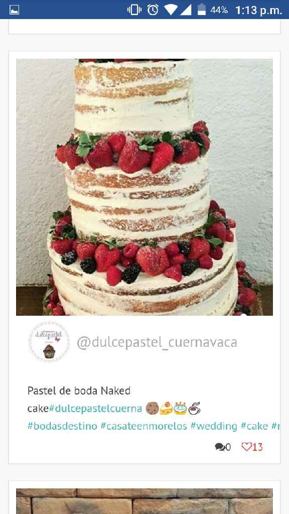 Naked cake - 1