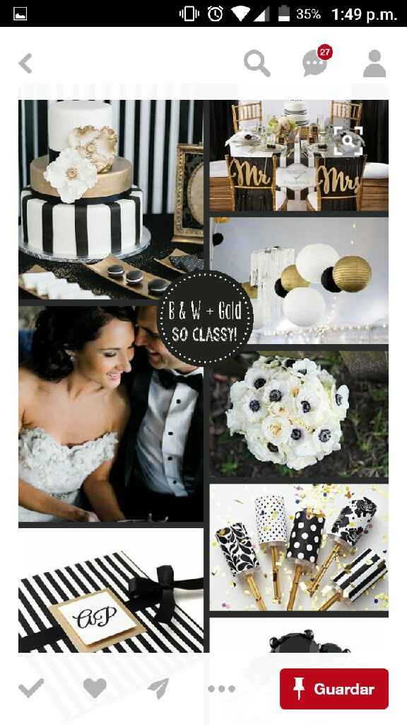 Decoración de negro...  y las damas..?? - 1