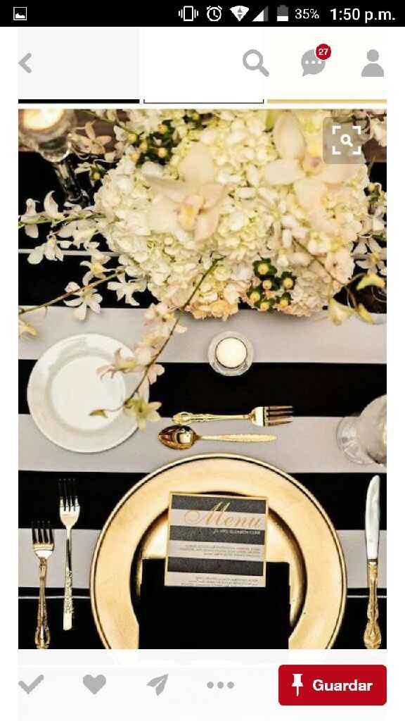 Decoración de negro...  y las damas..?? - 3