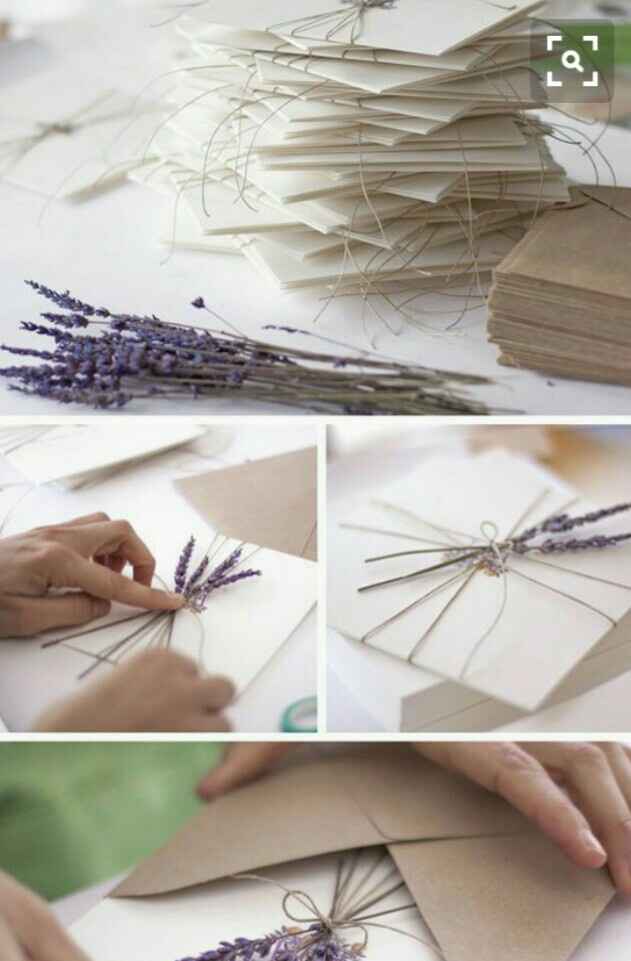 Ideas de invitaciones hechas a mano - 2