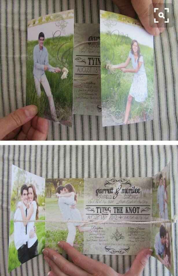 Ideas de invitaciones hechas a mano - 5