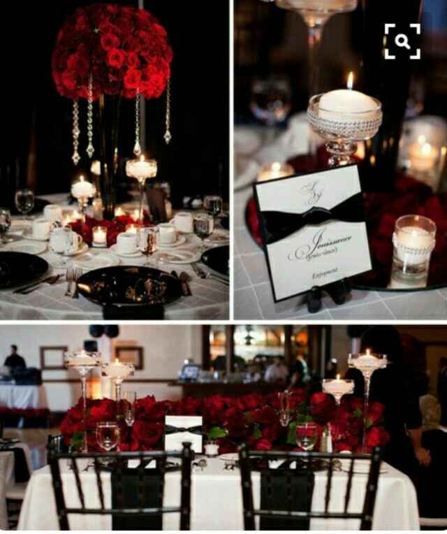 Ideas en color negro, blanco y rojo - 1