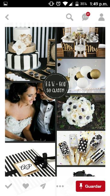 Decoración de negro...  y las damas..?? - 1