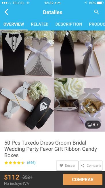 Cajitas de dulces - 1