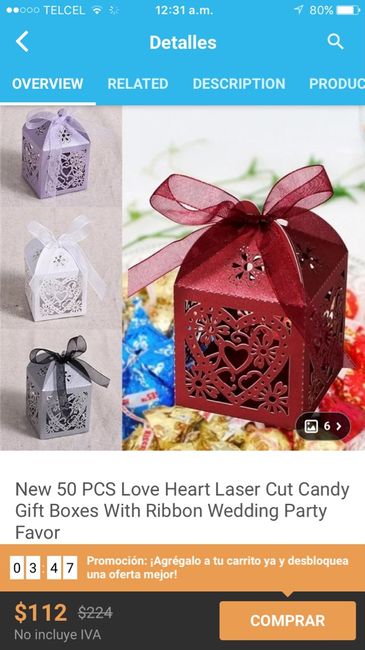 Cajitas de dulces - 2