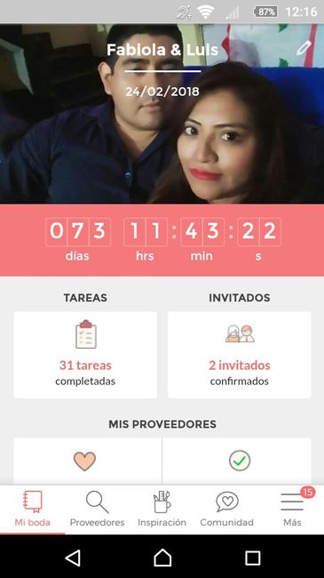 ¿Cuánto tiempo falta para tu boda? - 1