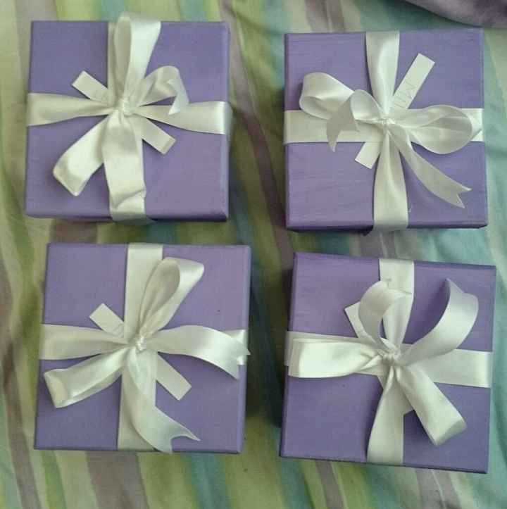 Invitaciones para las damas de honor - 1