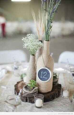 Centros de mesas recuerdos de boda e invitaciones !! - 3