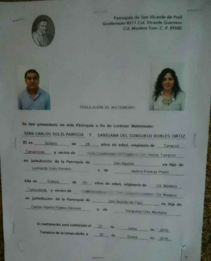 ¿qué sintieron cuando vieron que ya estaban corriendo las amonestaciones? - 1
