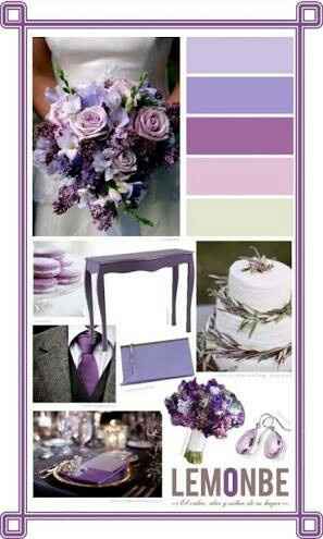 Boda en morado denme ideas por favor - 2